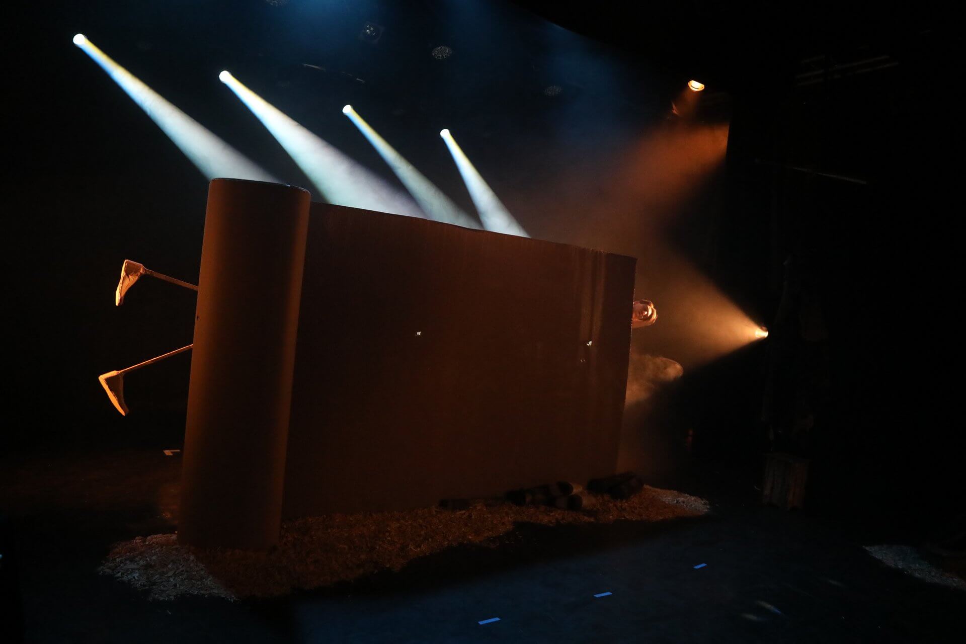 Pinocchio — dispositif scénique