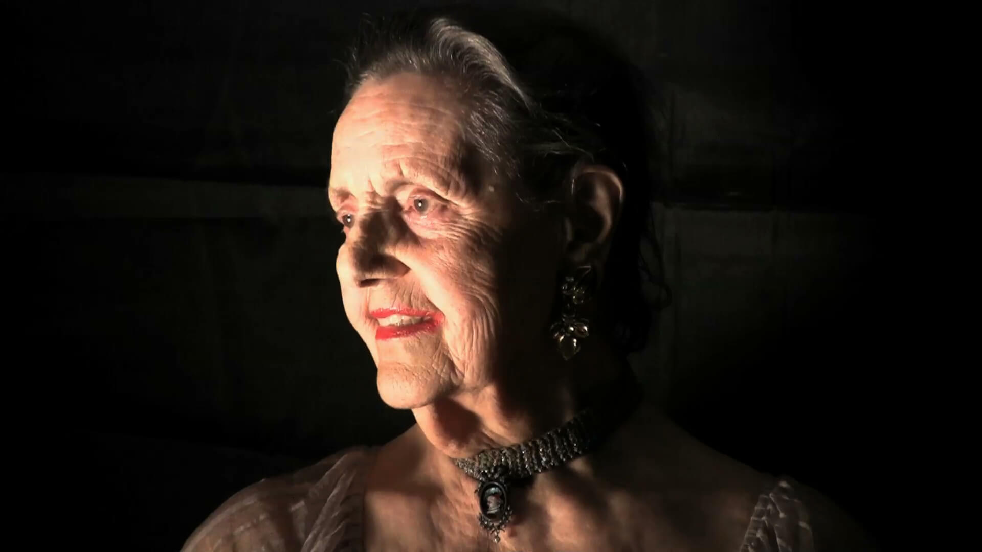 Portrait d’une personne âgée